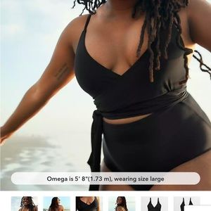 Aerie wrap swim suit